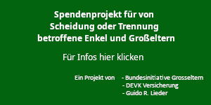 Spendenprojekt für von Scheidung oder Trennung betroffene Enkel und Großeltern